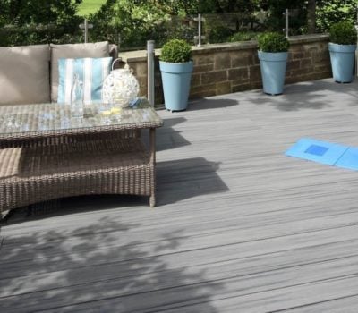 Composite Decking from Trex - Trex Transcend in Island Mist