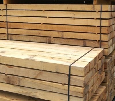 oak garden sleepers