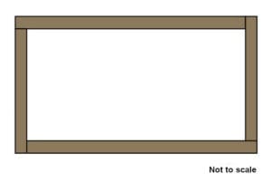 Raised retainer bed diagram of base layer