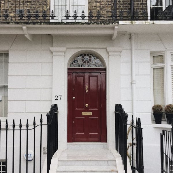 Painted Front Door