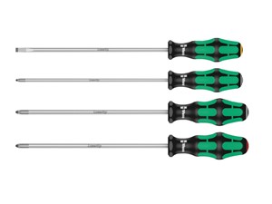 Wera Kraftform Screwdriver Set 335/350/355 Lasertip 4 Piece