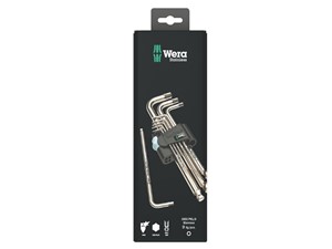 Wera Hex Plus Stainless L Key Set 9 Piece