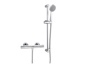 Bristan Zing Thermostatic Bar Shower Chrome Fast Fit Kit