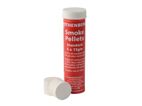 Rothenberger Smoke Pellets Tube of 6