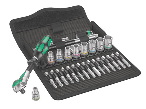 Wera 8100 Zyklop Speed Ratchet with Bits Set 28 piece