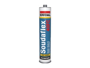 Soudal Soudaflex 40FC PU Sealant Adhesive 310ml Black