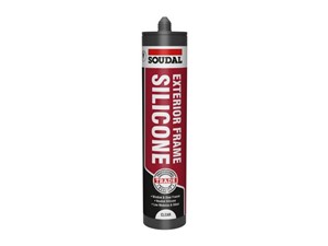 Soudal Trade Exterior Frame Silicone Clear 270ml