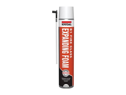 Soudal B1 Fire Rated Gun Grade Expanding Foam 750ml