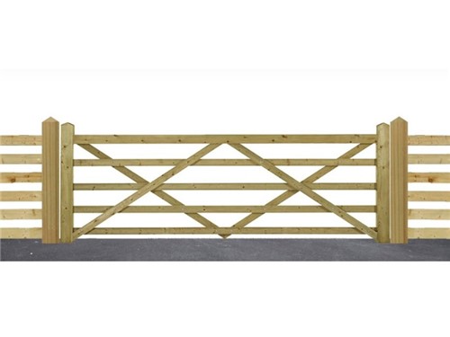 Charlton Gates Forester 5 Bar Field Gate 12ft