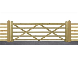 Charlton Gates Forester 5 Bar Field Gate 12ft