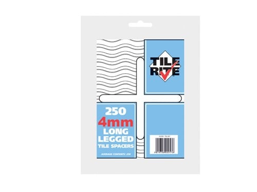 Tile Rite Long Leg Spacers 4mm Pack of 250