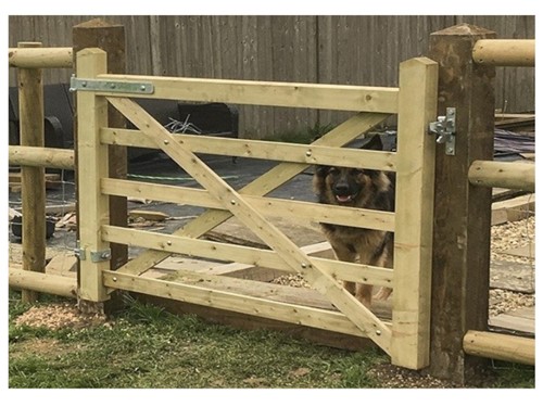 Charltons Gates Forester 5 Bar Pedestrian Gate 4ft