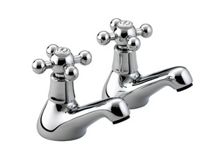 Bristan Regency Bath Taps Pair Chrome