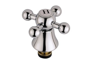 Bristan Basin Tap Revivers Traditional Handles Chrome Pair