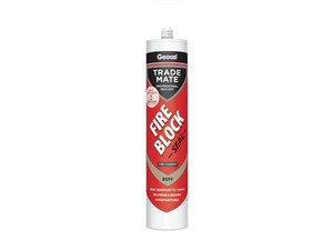 Geocel Fire Block Sealant Fire Cement Buff 310ml