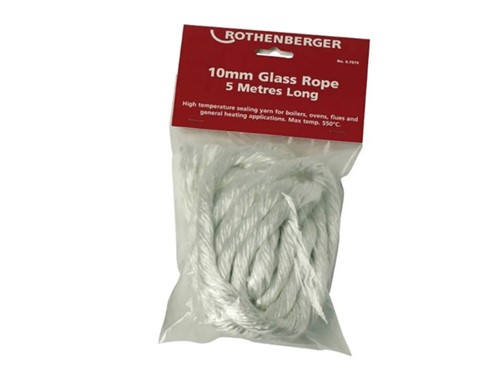 Rothenberger Glass Rope 10mm x 5m