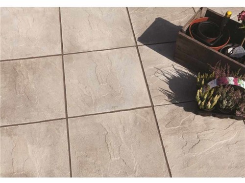 Bradstone Peak Riven Utility Paving 600x600x32mm Natural Grey