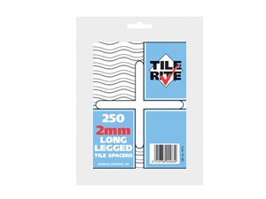 Tile Rite Long Leg Tile Spacers 2mm Pack of 250