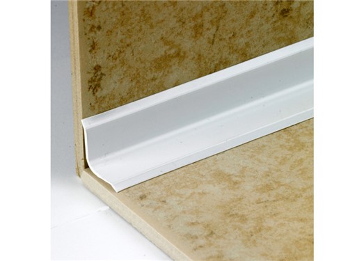 Tile Rite Budget Bath Trim PVC White 22.5x22.5x1800mm