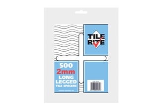 Tile Rite Long Leg Tile Spacers 2mm Pack of 500