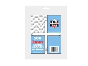 Tile Rite Long Leg Tile Spacers 3mm Pack of 500