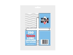 Tile Rite Long Leg Tile Spacers 5mm Pack of 250