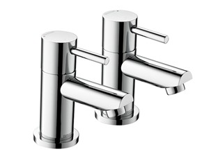 Bristan Blitz Bath Taps Chrome Pair