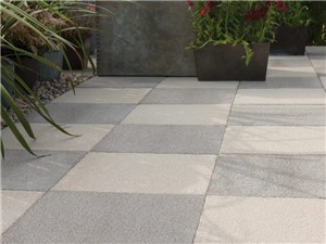 Bradstone Textured Concrete Paving 450x450x32mm Dark Grey