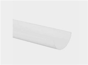 Half Round Guttering 4m Length 112mm - White