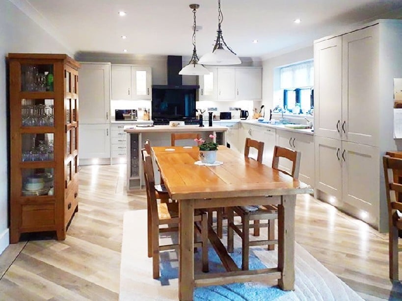 Traditional Kitchen with Shaker Cabinets