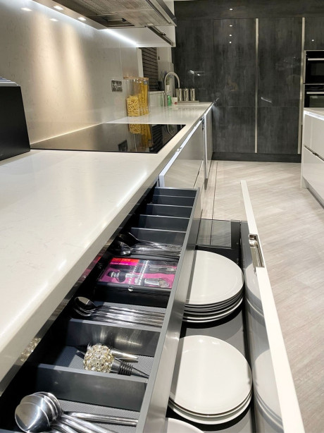 Plenty of Storage in this Omega Kitchen