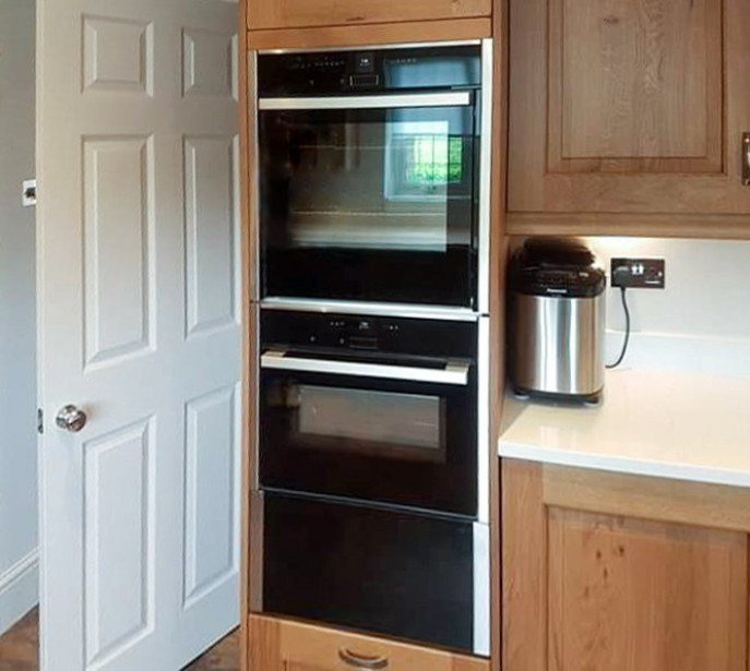 Double NEFF Oven - traditional kitchen